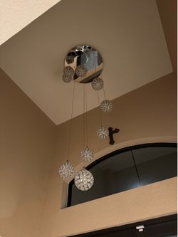 Entrance chandelier
