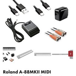 Roland A-88MKII MIDI Keyboard