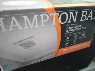 Hampton Bay Ultra-Quiet Ventilation Fan White
