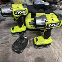 Ryobi 1/2 Drill Set 