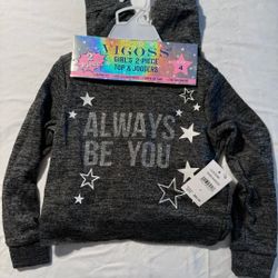 Vigoss Girls Top & Jogger Set Size 7/8