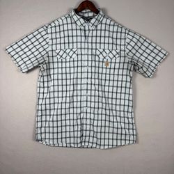 Carhartt Men's XL Tall Relaxed Fit Button-Up Shirt