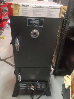 Masterbuilt Pro dual fuel smoker