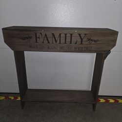 Entry Way Table