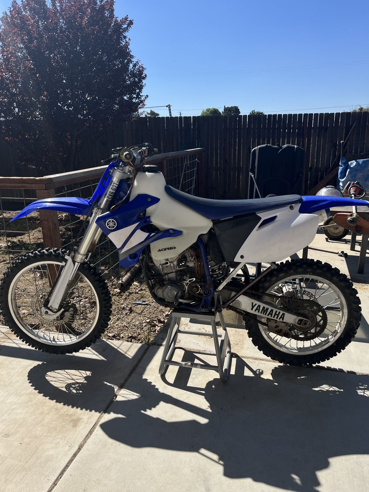 yamaha dirt bike 250 cc