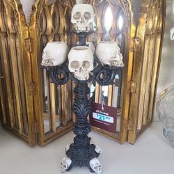At Home Eerie Estate Candle Holder