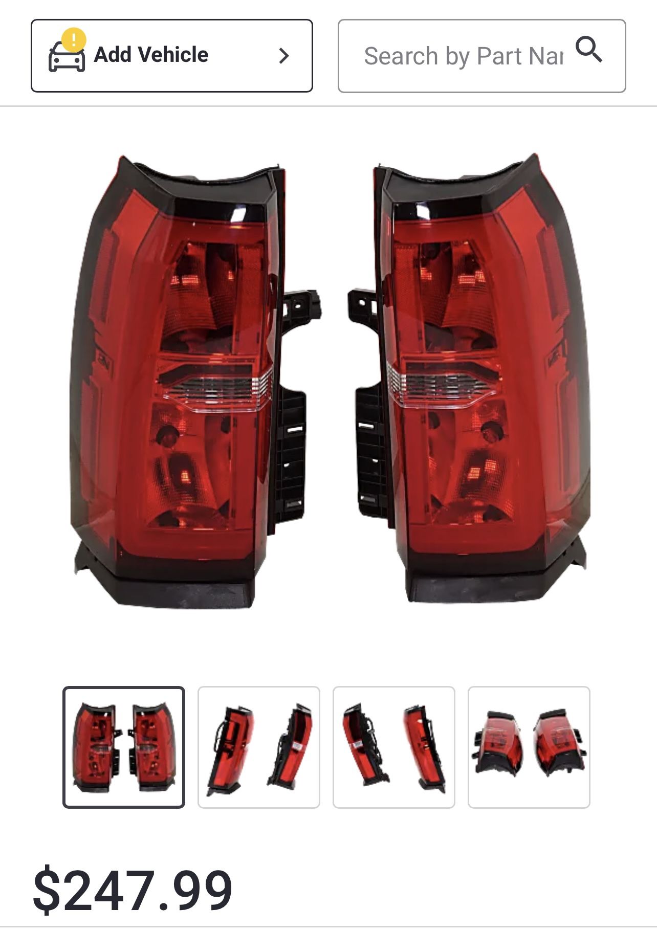 Taillights For 2015-2020 Chevy Suburban/Tahoe