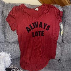Always Late Top 