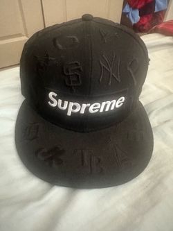 Supreme baseball hat with all logos