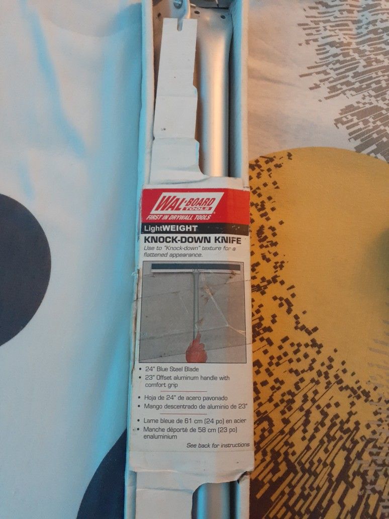 Knock Down Knife Drywall