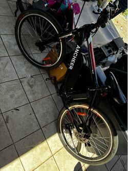 Ancheer Electric Bike – Rides Great – Charger + Extra Tube Included