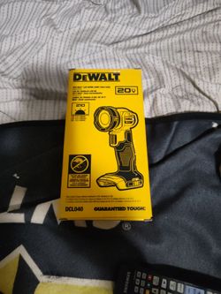 Dewalt 20 volt max led work light