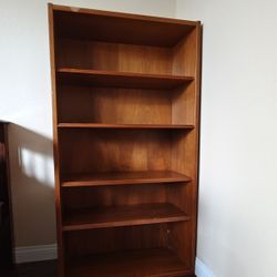 Tall Wood Shelf