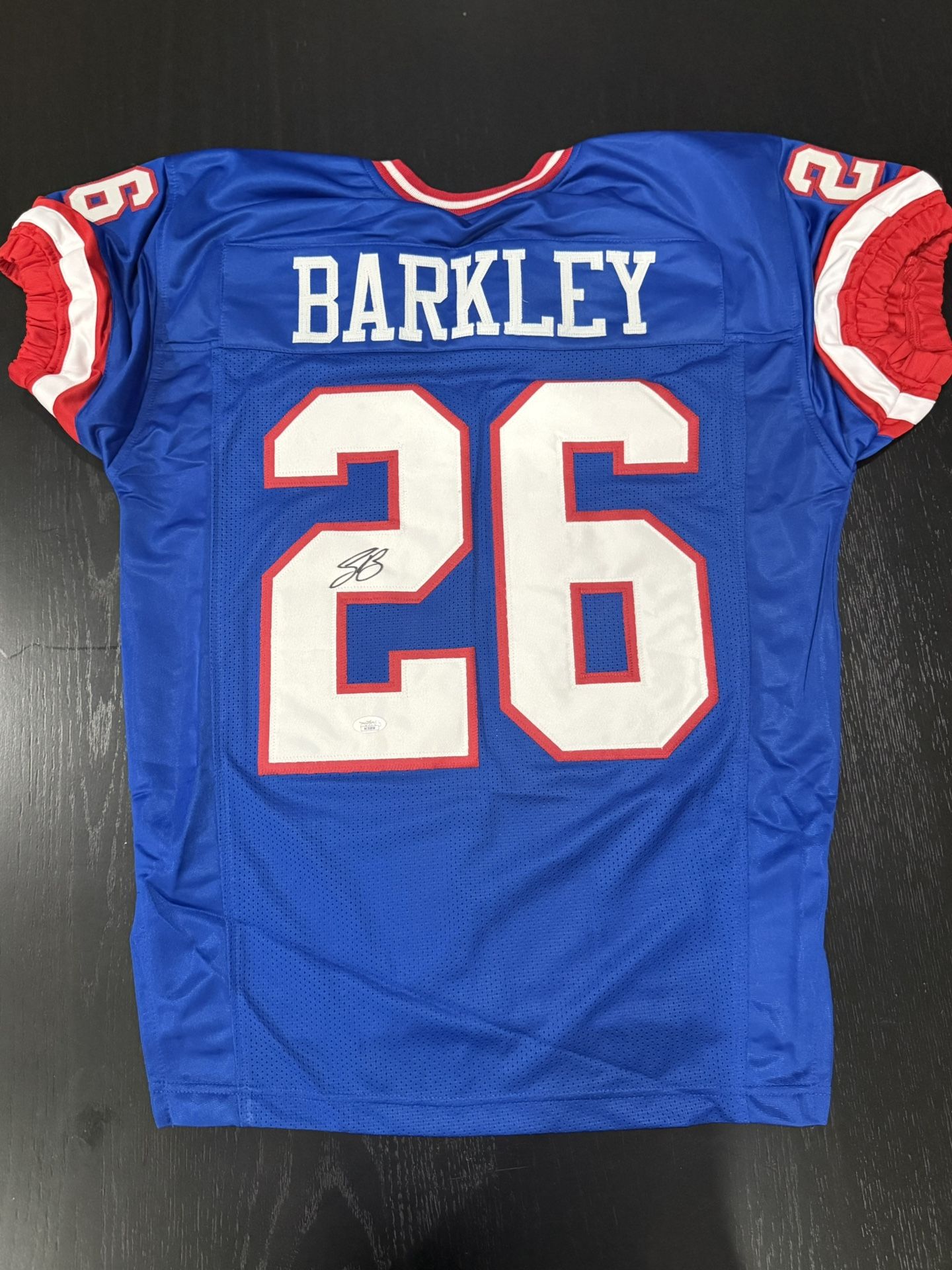 Saquon Barkley Autographed Jersey