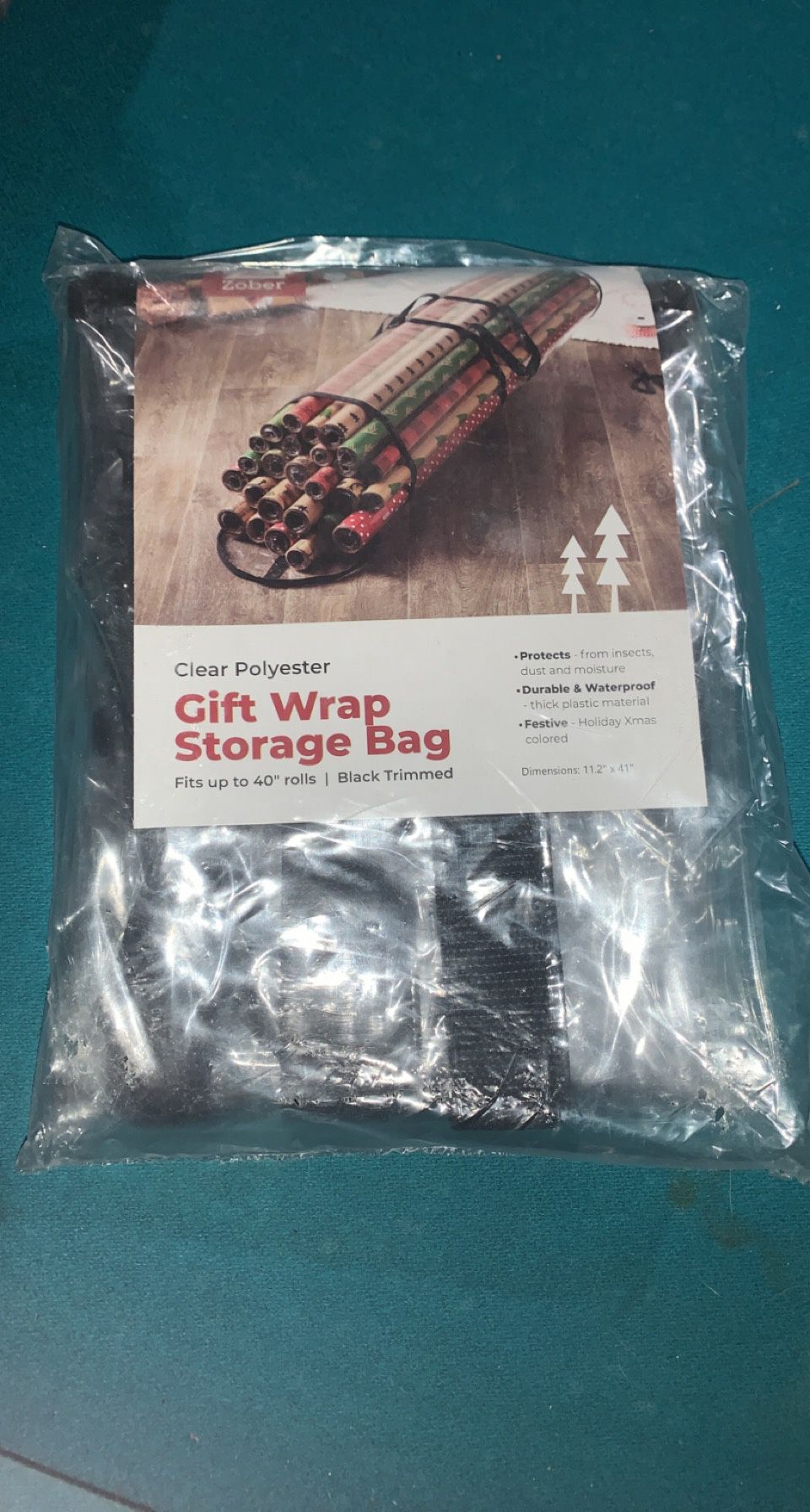 Gift Wrap Storage 