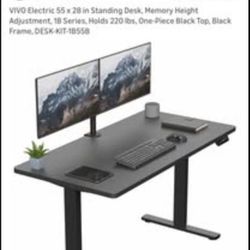 Nice! New Desk VIVO Electric Stand/Sit Computer Desk Table $300 on Amazon 