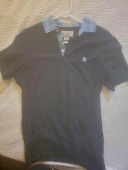 Penguin blue polo small