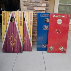 Pairs Of Corn Hole Boards 24x48 No Bags Included $50-$60 Pair