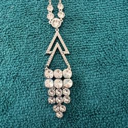 Silver Geometric Necklace