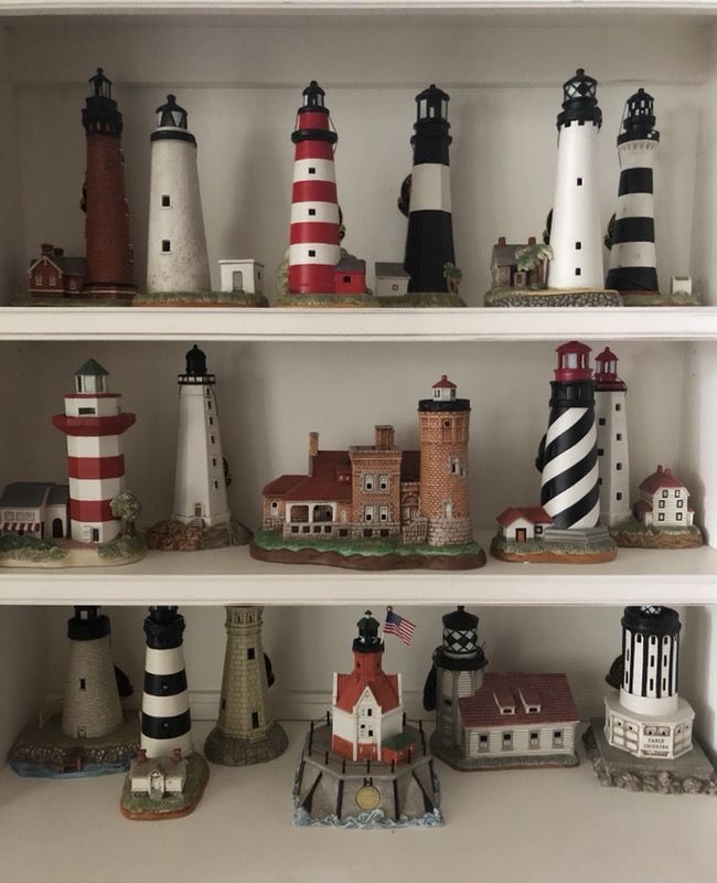 Many Lefton Lighthouses for Sale approx $20 each OBO