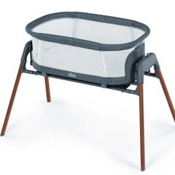 Chicco LullaGlide 3-in-1 Bassinet - Luna (Grey), Moisés (New / Nueva)