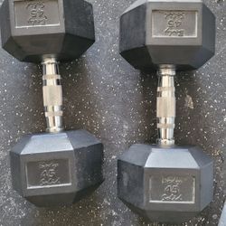 45 Lb Dumbbells 