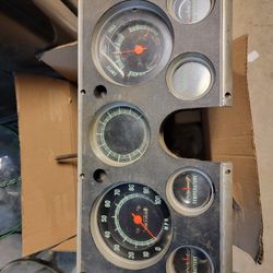 Gauge Cluster 67-72 Chevy Pickup