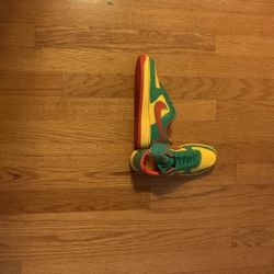 Nike Air Force 1 Low “Lil Yachty” Green Yellow Red – Concrete Boys Style AF1