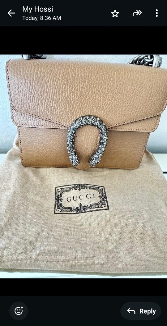 Leather GUCCI DIONYSUS