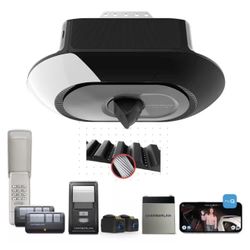 Chamberlain 3/4 HP LED Quiet Belt Drive Smart Garage Door Opener w/ Integrated Security Camera