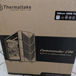 Thermaltake Commander C34 ARGB ATX Mid Tower Computer Chassis