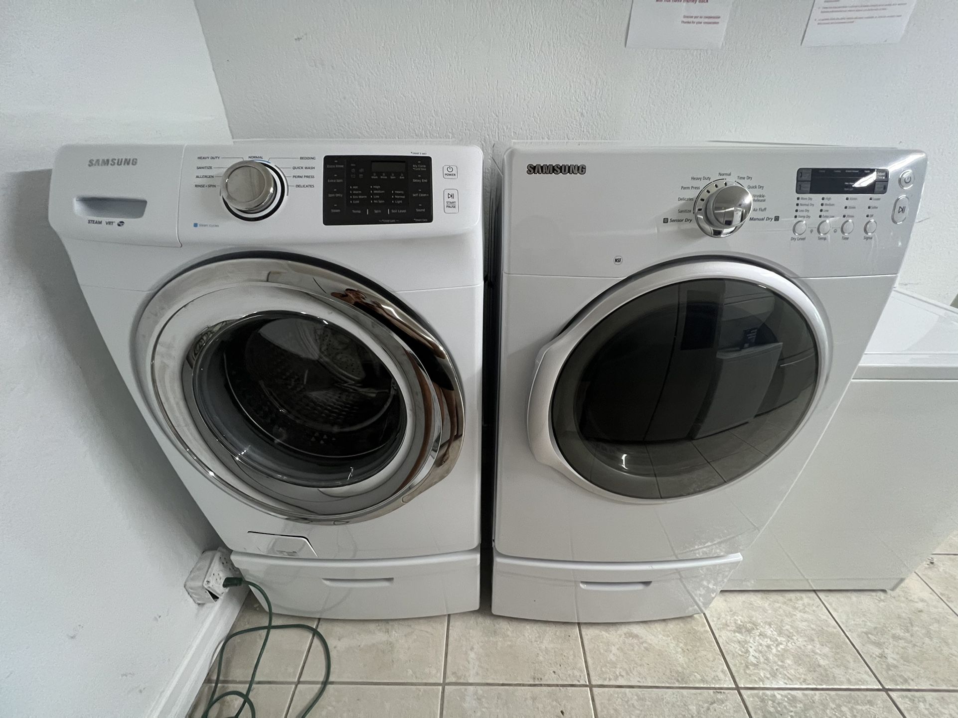 Samsung Front Loader Set