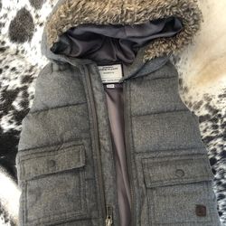 Janie & Jack Vest Puffer12-18 baby