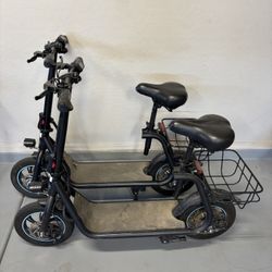 2 Electric scooters