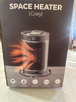 SereneLife Grey Ceramic Space Heater