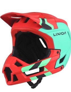 Lixada Adult Bike Helmet Full Face Mountain Bike Helmet Lightweight Bicycle Helmet Adult Cycling Helmet for Men Women 59-62CM (Size XL)