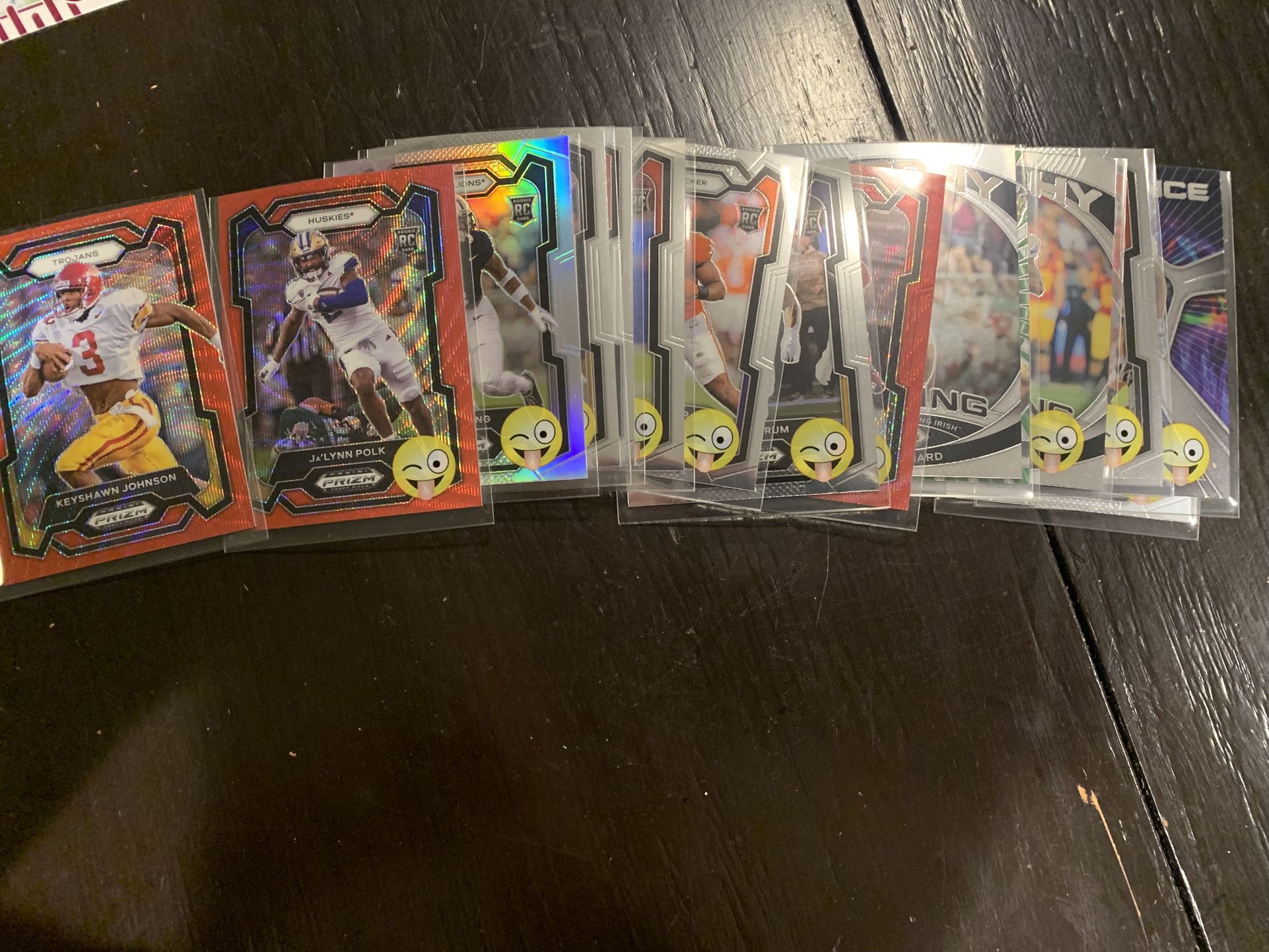 College Football Prizm Rookie