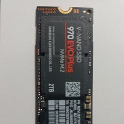 2TB Samsung 970 EVO Plus M.2 NVMe SSD High Speed 