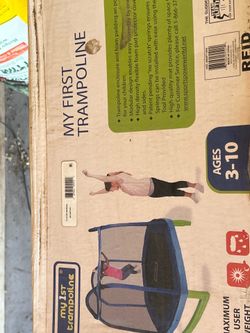 Sportspower My 1st Trampoline 7 ft Trampoline for Kids 3-10