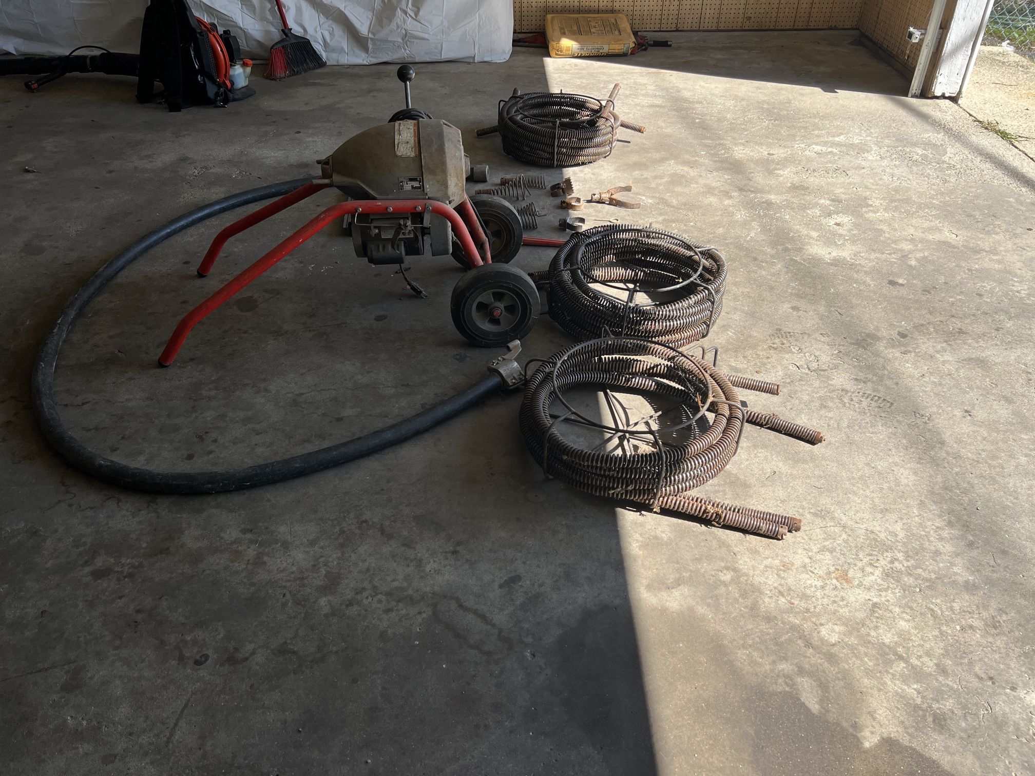 Rigid Auger K1500 Rodding Machine. for Sale in Winthrop Harbor, IL