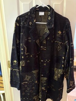 Two Star Dog Tapestry Jacket Coat