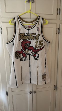 Toronto raptors hardwood classic jersey size Large