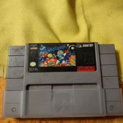  super bomberman video game with protective sleeve tested works amazing with no issues