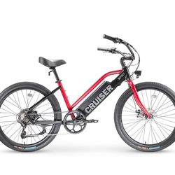 XPRIT Beach Cruiser Electric Bike.