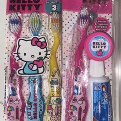 Hello Kitty Firefly Toothbrush Set