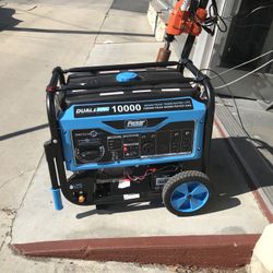 Generator 10,000 Watts Dual Fuel Gasoline And Propane Electric Start New $759 FIRM 