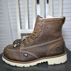 Thorogood American Heritage 6″ Trail Crazy Horse Safety Toe Work Boots (contact info removed) Men's Size 11 D