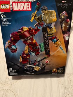 LEGO Marvel Epic Battle: Hulkbuster vs. The Hulk 76343