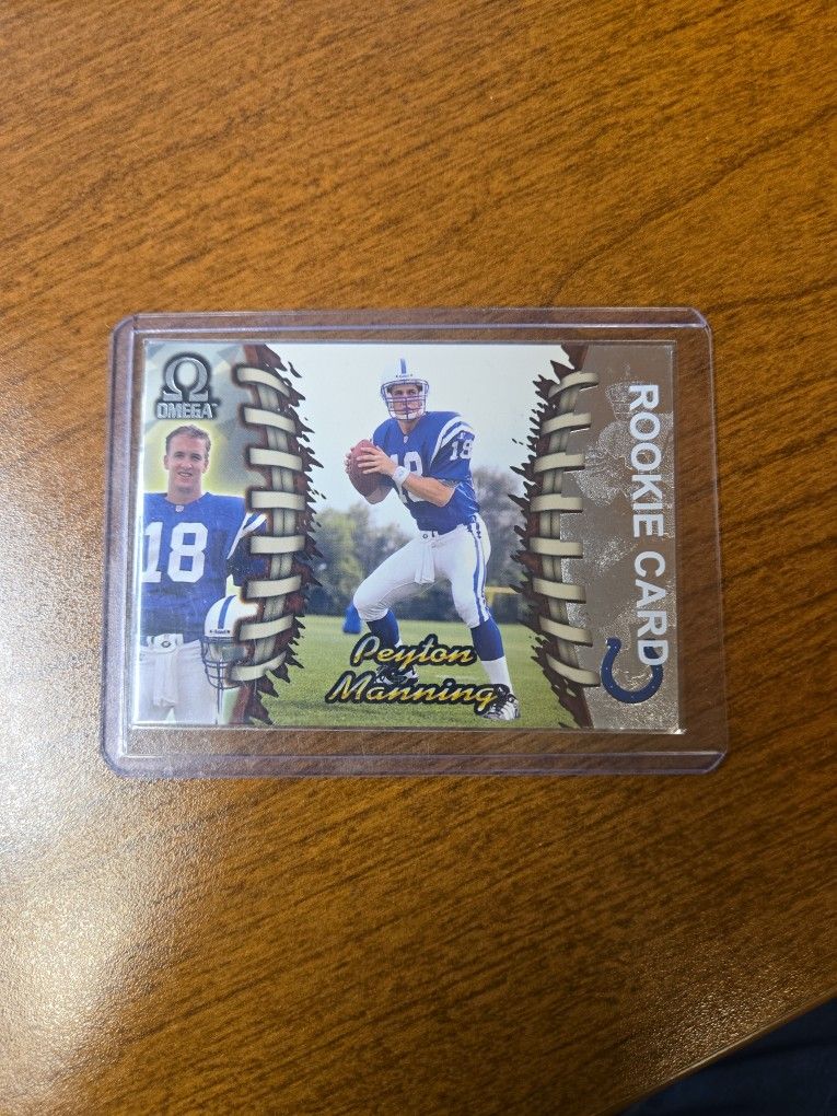 Peyton Manning Rookie Card