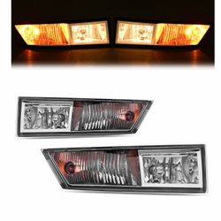 Pair Fog Lights Compatible with 2007-2013 Cadillac Escalade ESV EXT